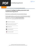 A Survey of Intelligent Building Automation With Machine Learning and IoT