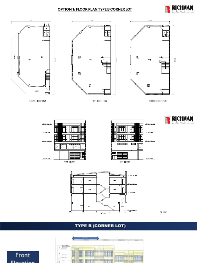 Floor Plan & Elevation Plan | PDF