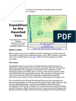 08 A Ready-To-Run Adventure Expedition To The Haunted Vale by Phillip Gladney (October, 2000)