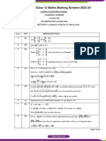 CBSE Class 12 Maths Marking Scheme 2023 24