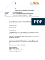 EXAMEN UF0342 Cálculo de Prestaciones de Seguridad Social.