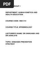 Hed 313 - Epidemiology-1