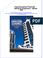 Full Download Book Engineering Economics Financial Decision Making For Engineers PDF