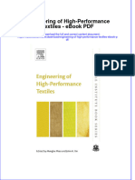 Full download book Engineering Of High Performance Textiles Pdf pdf