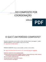 Período Composto Por Coordenação