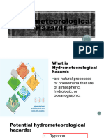 Hydrometeorological Hazards