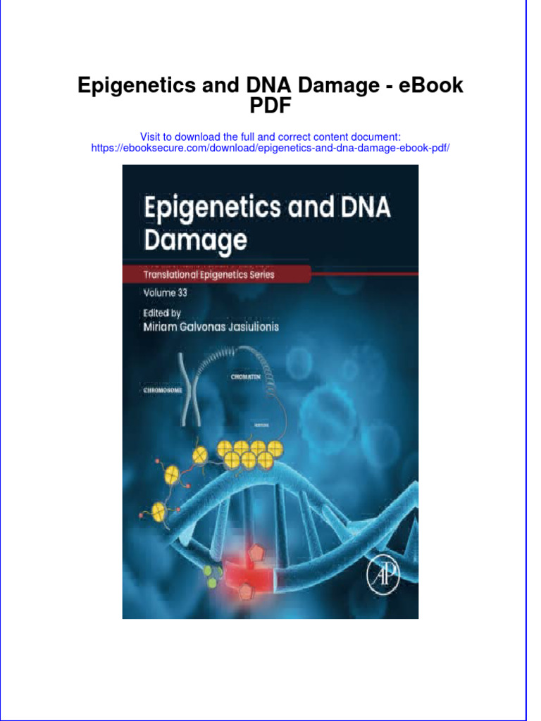 Full Download Book Epigenetics and Dna Damage PDF | PDF | Dna Repair ...