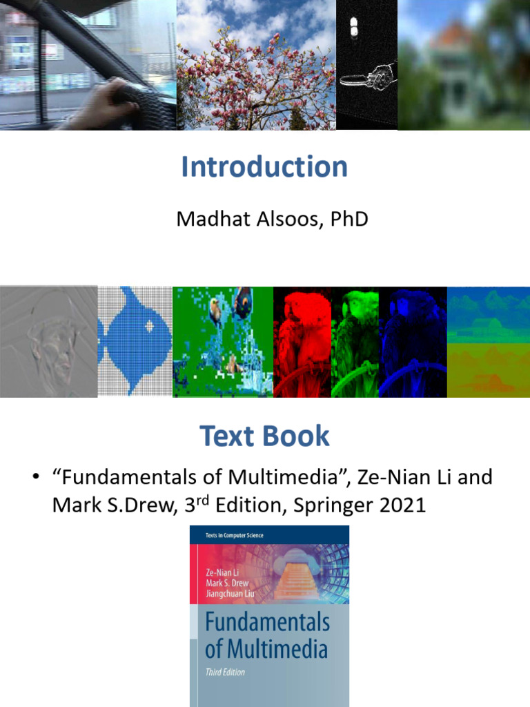 1-Introduction | PDF | Data Compression | Multimedia