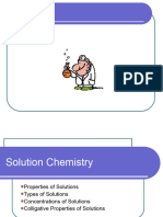 Solution Chemistry