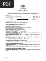 Bula do Fungicida Recop | PDF | Embalagem e rotulagem | Agronomia