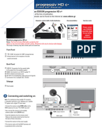 Manual 1417789 Edision Progressiv HDC Nano DVB s2 Receiver Usb Front Card Reader