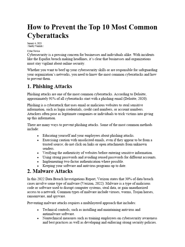 Protect against well known attacks pdf malware security