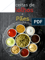 Receitas de Molhos e PÃ£es