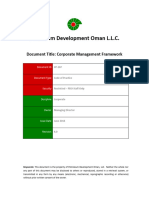 CP-107 Corporate Management Framework CoP PDO