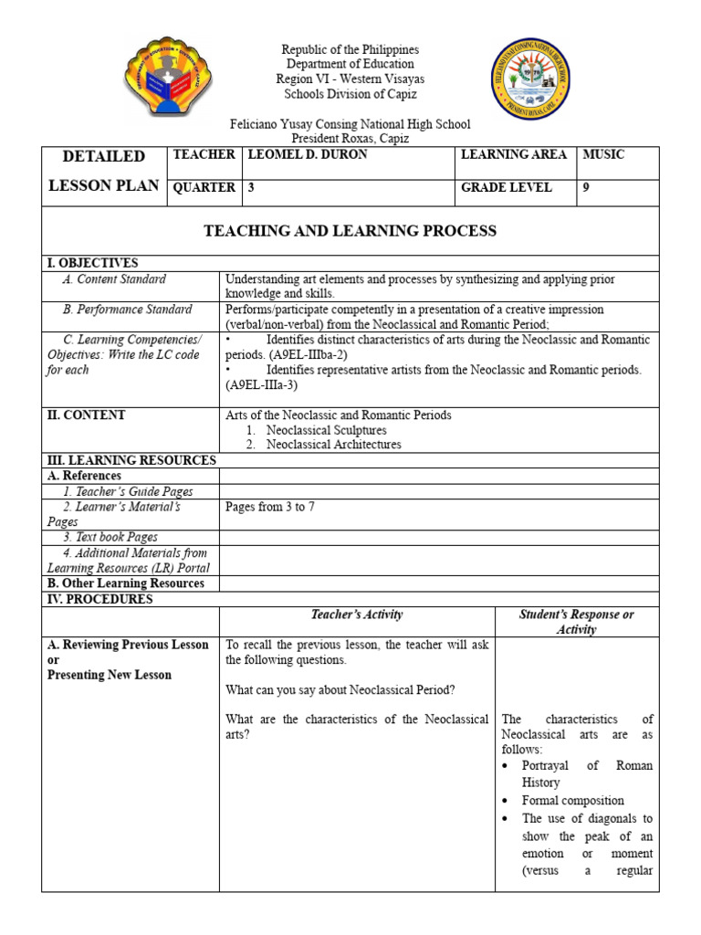 Dlp Art Module 1 Pdf Sculpture The Arts