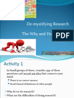 Dr. Atweh - De-Mystifying Research