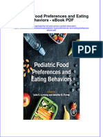 Full Download Book Pediatric Food Preferences and Eating Behaviors PDF