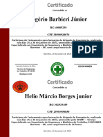 Certificado Da Brigada ECOPOWER