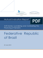 Mutual Evaluation of Brasil - GAFI - 2010
