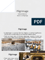 Pilgrimage: Textbook Reference: Book A 1.2.6 Pilgrimage