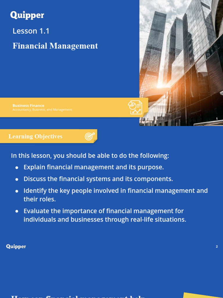 Understanding Financial Management Basics | PDF | Stocks | Financial ...