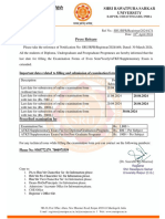 Exam Form Filling Project