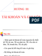 Chương 3-Tài Khoản Và Ghi Kép