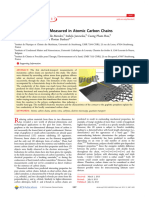 Atomic Carbon Chain Nanoletters2013