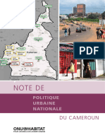 NOTE Synthetique de PNU-Cameroun