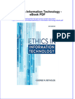 Full Download Book Ethics in Information Technology PDF