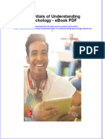 Full Download Book Essentials of Understanding Psychology PDF