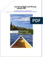 Full Download Book Ethics Discovering Right and Wrong PDF