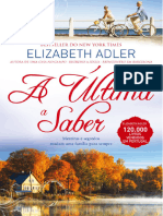 A Ultima A Saber - Elizabeth Adler