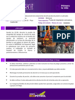 Alerta HSE - Desconexion de Componentes Durante Prueba Con Lubricador 06012024