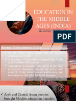 Inida's Educ - History