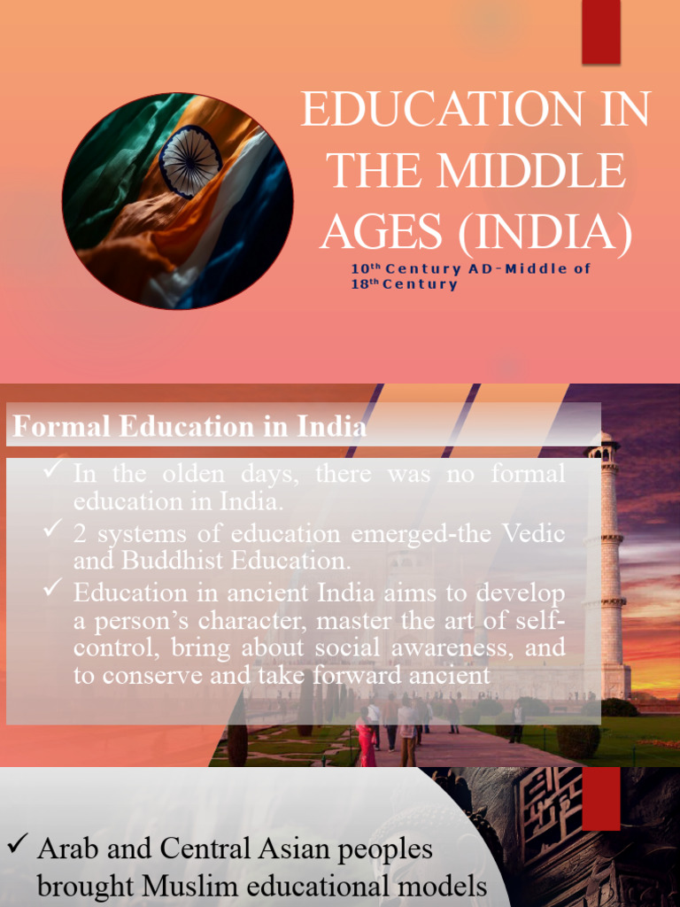 Education in Medieval India (10th-18th Century) | PDF | Teachers