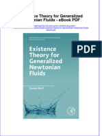 Full Download Book Existence Theory For Generalized Newtonian Fluids PDF