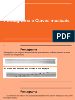 CDM - Pentagrama e Claves