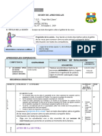 SESIÓN-COM-TEXTO DESCRIPTIVO-GALLITO DE LAS ROCAS-02 - Abril