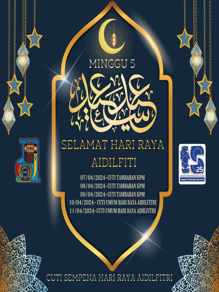 M5 Cuti Raya Aidilfitri 2024 | PDF