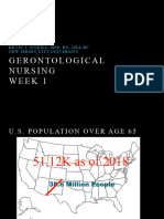 Gerontological Week 1
