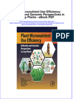 Full Download Book Plant Micronutrient Use Efficiency Molecular and Genomic Perspectives in Crop Plants PDF