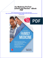 Full Download Book Family Medicine Pretest Self Assessment and Review PDF