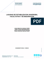 Lagunas de Estabilizacion Anaerobia, Facultativa y de Maduracion - Final