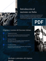 Introduccion Al Nazismo en Italia