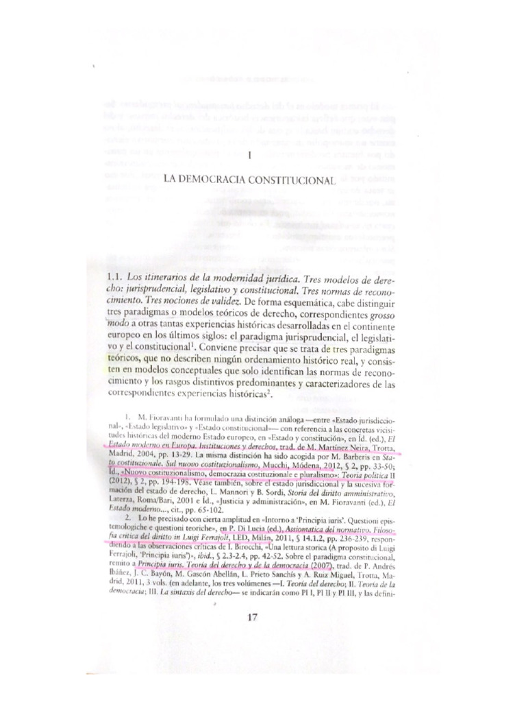 2.2 - Ferrajoli - Democracia Constitucional | PDF