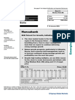 Hansabank Mentiune Romania