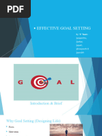 Effective Goal Setting - FInal