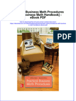 Full download book Practical Business Math Procedures With Business Math Handbook Pdf pdf