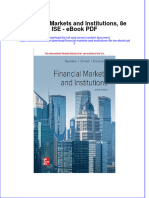 Full download book Financial Markets And Institutions 8E Ise Pdf pdf